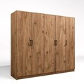 Dulap pentru haine, Miwood, Kardelen 1600-123, Maro
