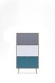 Pantofar, Finori, Cuba 42, 70 x 127 x 24 cm, PAL/MDF, multicolor