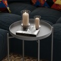 Masuta de cafea, Cerritos, Shb-007-C, 46x56x46 cm, Metal, Gri