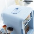 Mini frigider pentru produse cosmetice Kulco InnovaGoods, 48W, albastru