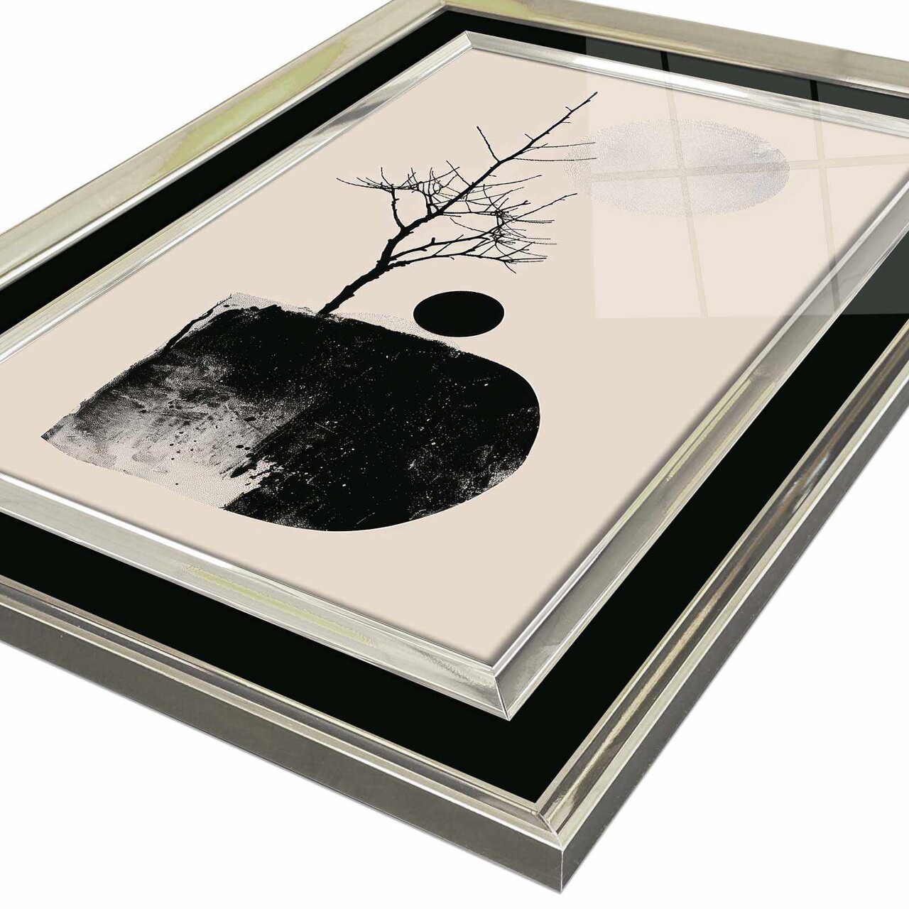Tablou decorativ, 4363Kromgumusct, Cadru: 100% LEMN MASIV (Grosime: 2,5 cm), Multicolor - view 4