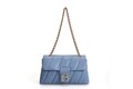Geanta, Lucky Bees, 923 Blue, piele ecologica, bleu