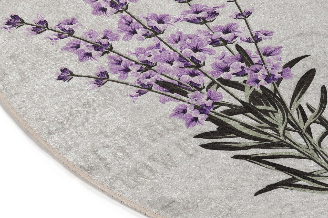 Covor, Lavender Oval DJT, 60x90 cm, Multicolor - view 5