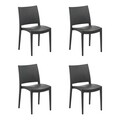 Set scaune 4 piese, Tilia, Specto, Antracit