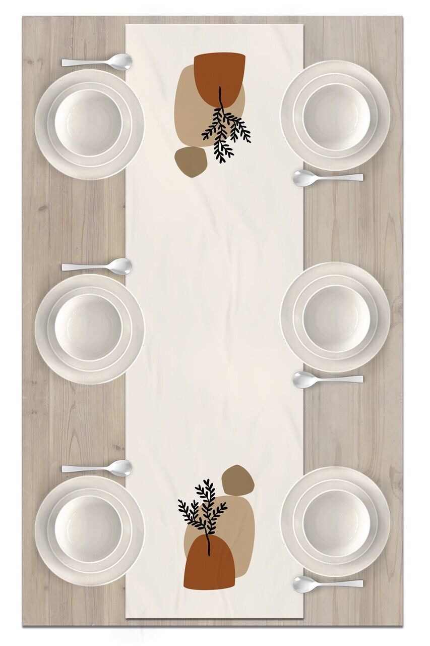 Traversa de masa, Artrunmin-22, 40x135 cm, Poliester, Multicolor — imaginea 2