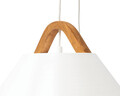 Lustra ELTAP, Almitara, 64x110 cm, 3xE27, 15W, otel/PVC, alb/maro