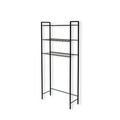 Raft pentru baie, Puqa Design, Otis, 165x69.3x7.7 cm, Metal, Negru