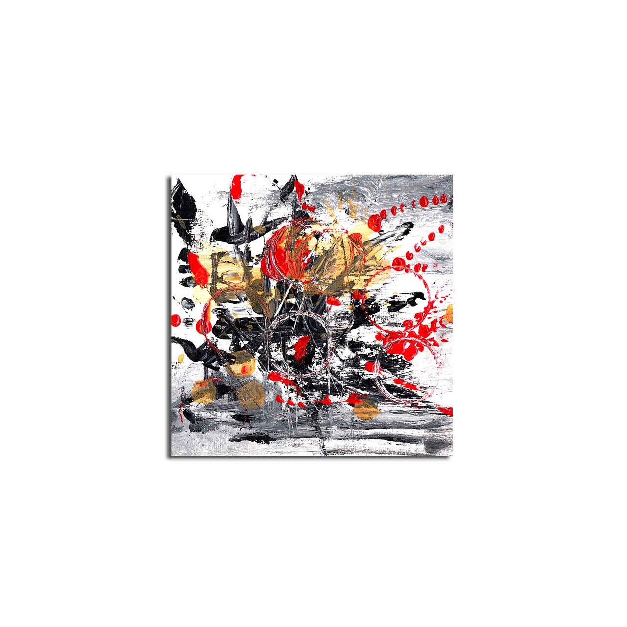 Tablou decorativ, 4545K-98, Canvas, Dimensiune: 45 x 45 cm, Multicolor