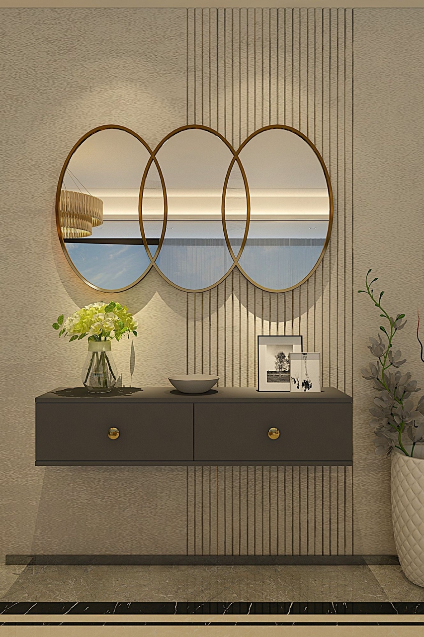 Dulap, Hanah Home, Zuzu 120, 120x25.6x29.6 cm, PAL , Antracit