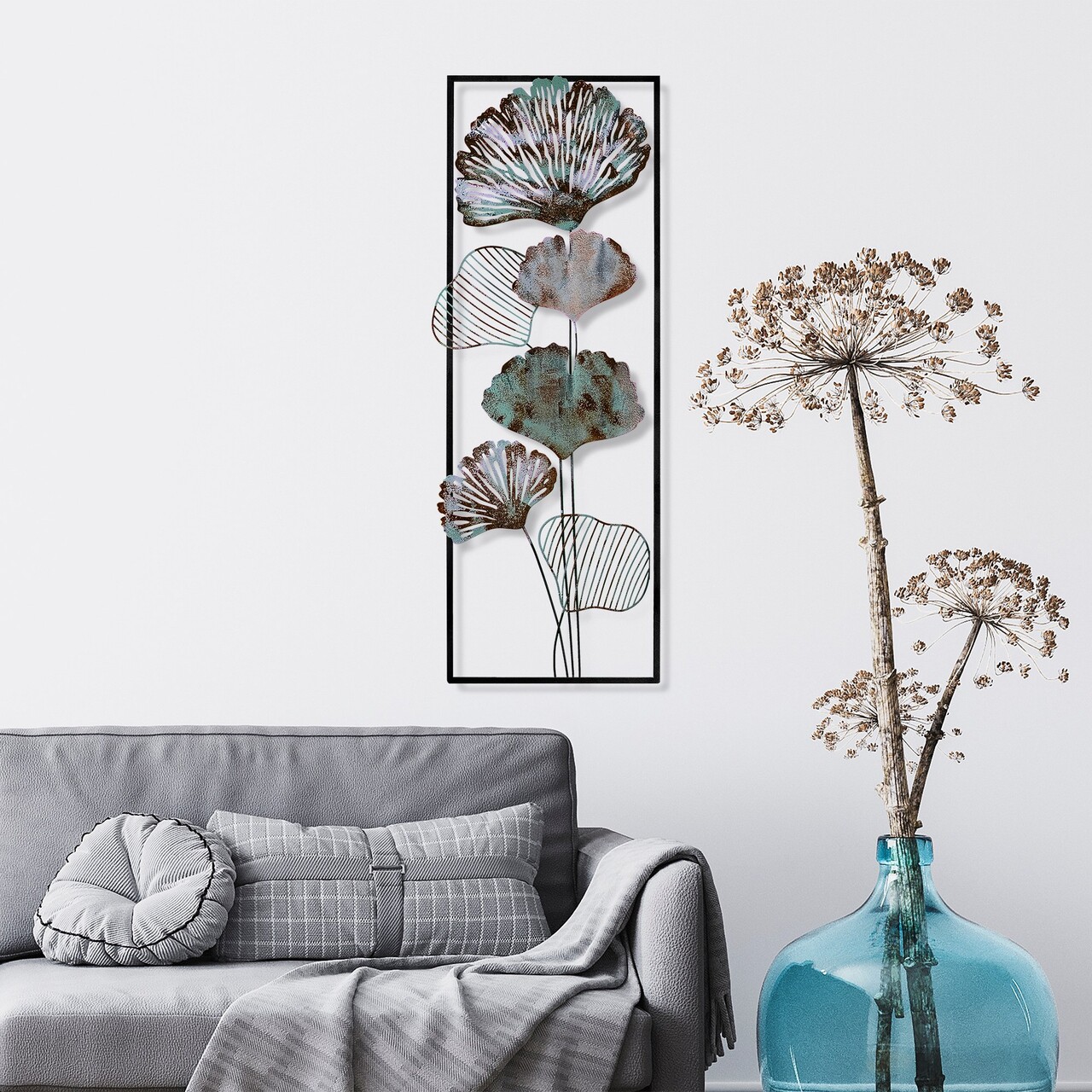 Decoratiune de perete, Fig 2, Dimensiuni: 32 x 90 x 4 cm, Multicolor - view 2