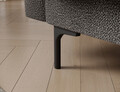 Canapea extensibila 3 locuri ELTAP, Roneyy, 212x89x86 cm, lemn/poliester, gri
