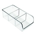 Organizator pentru frigider Linus Binz, iDesign, 3 compartimente, 14x28x9 cm