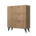 Pantofar, Mezza, Bella 1802, 90x105x35 cm, Stejar