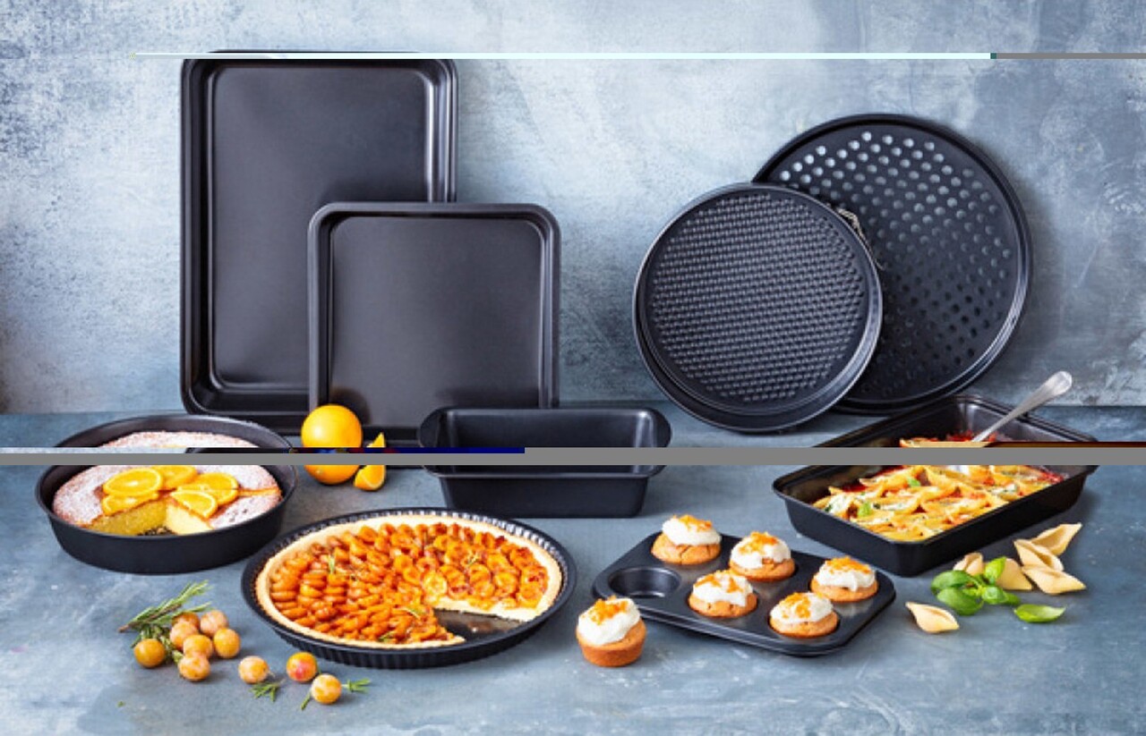 Tava dreptunghiulara pentru cuptor, otel carbon, 38 x 26 cm, "Daily" - Pyrex - imagine 3