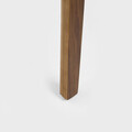 Scaun Kinke, Homla, 51.5x54x74 cm, poliester/lemn, negru
