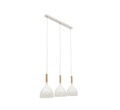 Lustra ELTAP, Woldes, 71x17x110 cm, 3xE27, 15W, otel, alb/natur