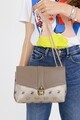 Geanta Beverly Hills Polo Club, 623, piele ecologica, auriu/kaki