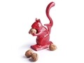 Spargator de nuci, Squirrel Shaped Red, Excelsa, 22.5x15 cm, aluminiu