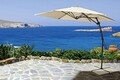 Umbrela pentru gradina / terasa, Sorrento, Bizzotto, Ø 300 cm, stalp Ø 48 mm, otel/poliester, natural