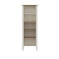 Dulap multifunctional, Hanah Home, Marlo, 63x180x46 cm, Coș adânc / Piatră Lunii
