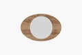 Oglinda decorativa, Siam, Obble, 60x90x2.2 cm, Maro