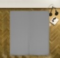 Cearceaf de pat cu elastic Grey Heinner, 140x200 cm, 100% bumbac, gri