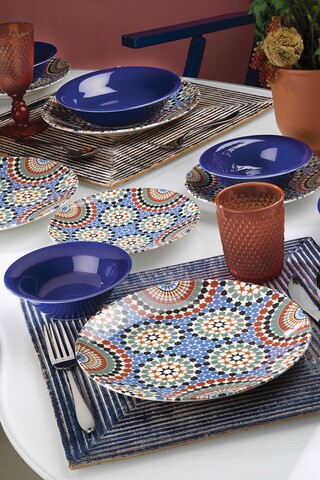 Serviciu de masa, 24 piese, Kutahya Porselen, NCHR24Y2A880154, ceramica Kutahya Porselen