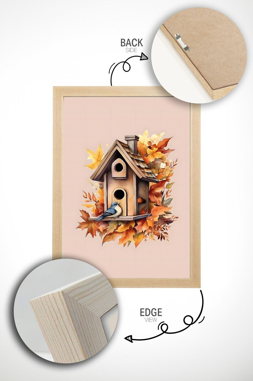 Tablou decorativ, Arthllwnmodel97-5070, MDF, Multicolor — imaginea 4
