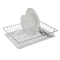Scurgator de vase Olsen, Versa, 43 x 34.5 x 8 cm, fier/polipropilena, alb