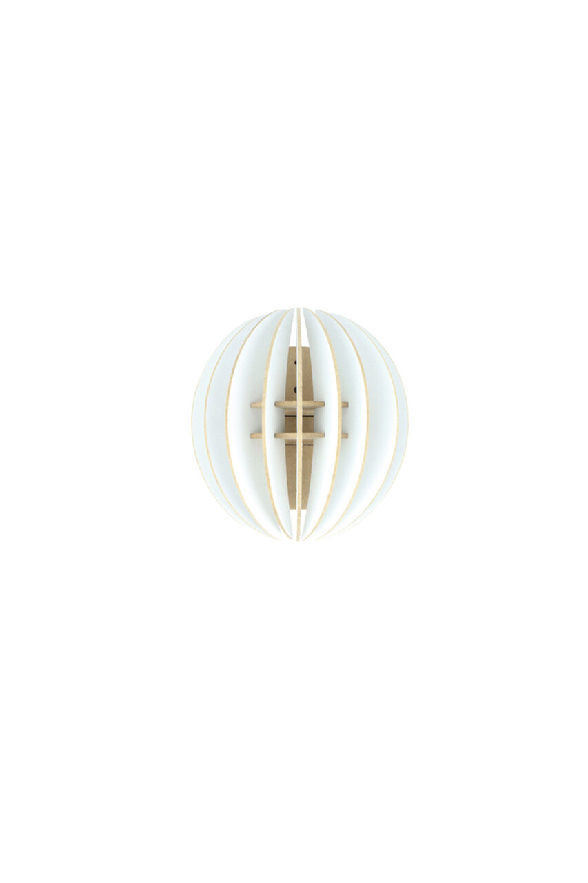 Aplica de perete, FullHouse, 390FLH2113, Half Sphere Sconce  , Alb