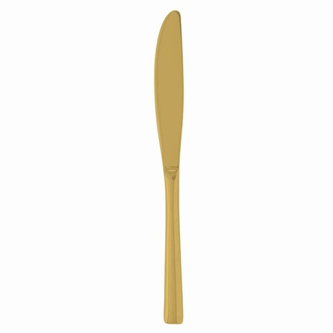Set 12 cutite de masa, Bidasoa, Ikonic, inox, auriu Bidasoa