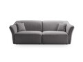 Canapea 3 locuri, Hailey, Micadoni Home, 206x102x79 cm, tesatura boucle, caramiziu