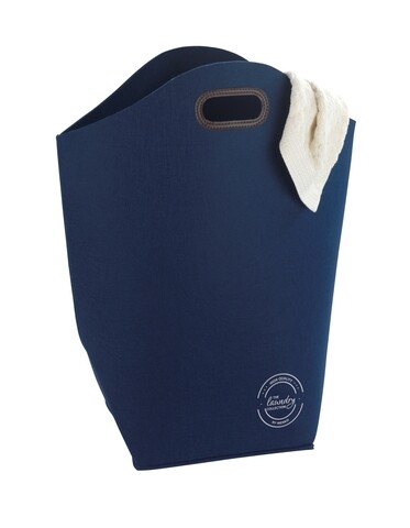 Poza Cos pentru rufe, Wenko, Felt, 42 L, poliester, albastru