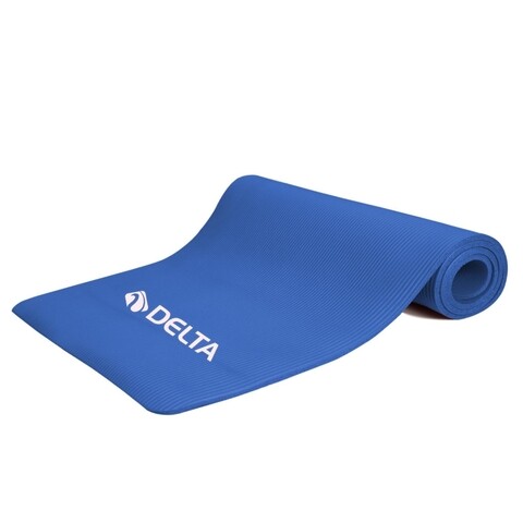 Saltea fitness/yoga/pilates 267DLT1191, Delta, 180x60x1 cm, cauciuc nitril, albastru
