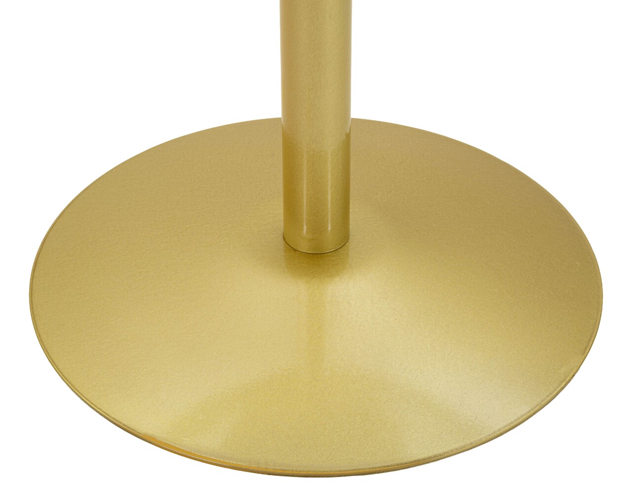 Masa de bar, Mauro Ferretti, Simply, 60x103 cm, metal/imitatie de marmura, auriu/alb - imagine 8