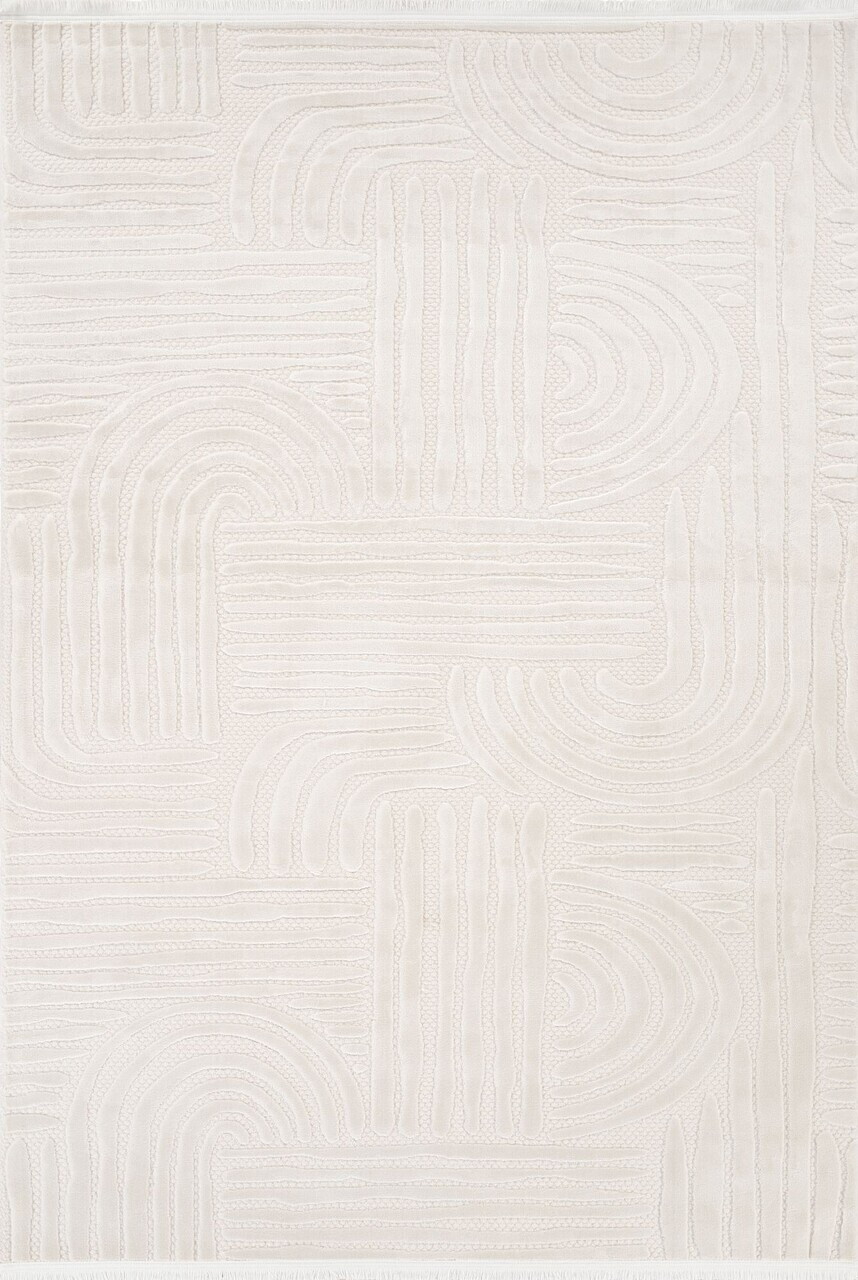 Covor, Boyut By007, 80x200 cm, Crem/Maro — imaginea 5