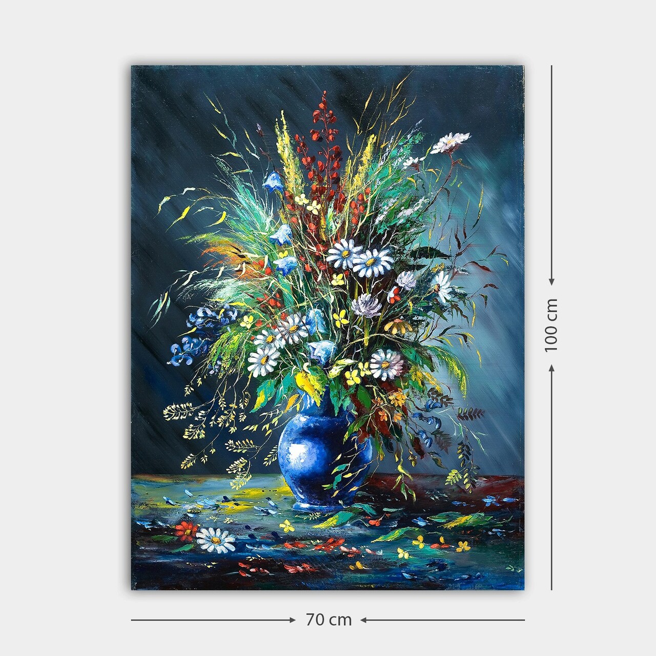 Tablou decorativ, 17314117_70100, Cadru: 100% LEMN (grosime: 3 cm), Multicolor - view 3