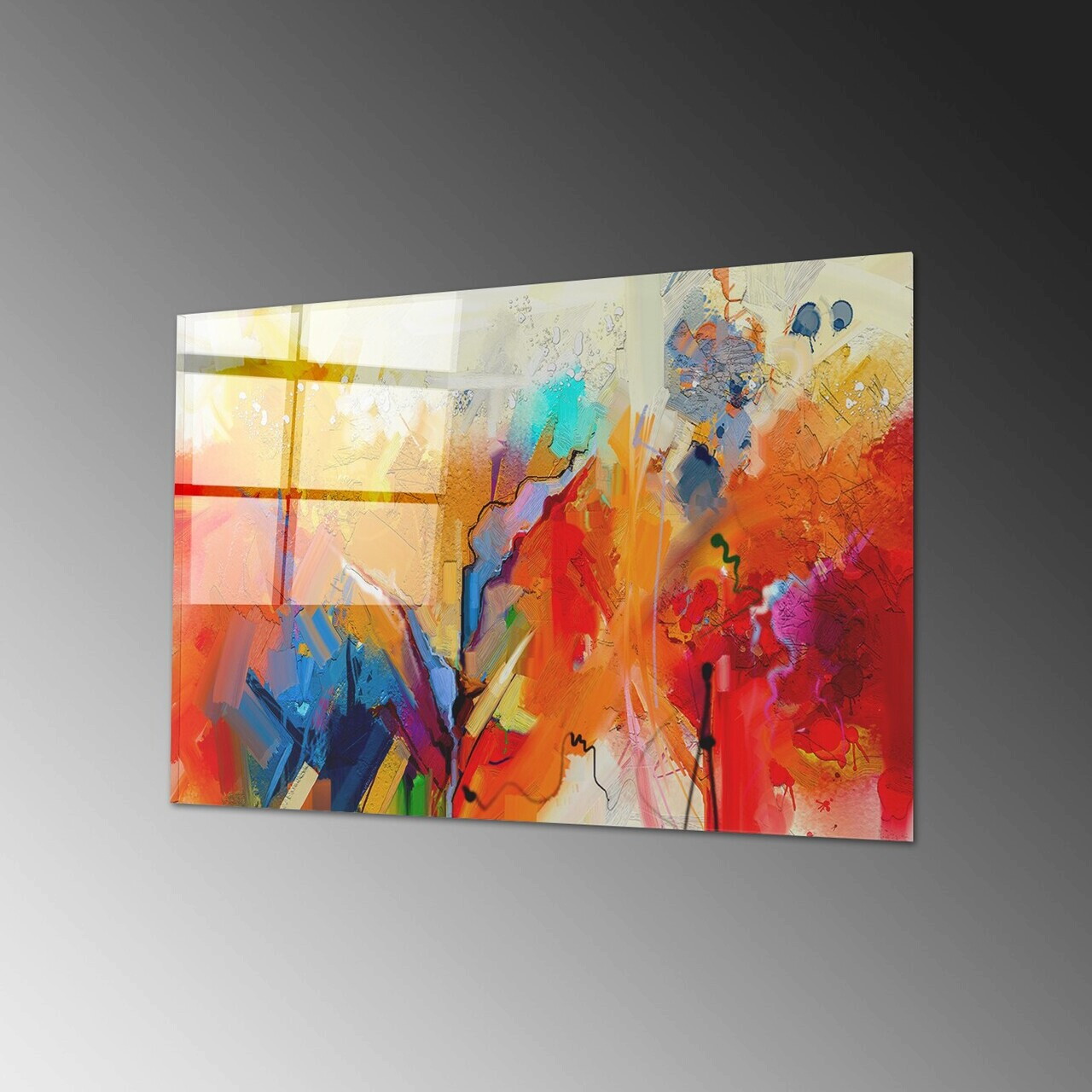 Tablou decorativ, CAM1040210842, 70 x 100 cm, Multicolor — imaginea 4