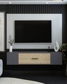 Comoda TV, Olivia, Kodaks, Stejar antracit / safir