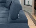 Coltar extensibil dreapta 4 locuri ELTAP, RT-40RAQ, Eridano, 275x202x88 cm, lemn/poliester, albastru inchis