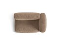 Modul dreapta pentru canapea, 1 loc, Martina-120, Micadoni Home, 160x106x75 cm, catifea, bej inchis