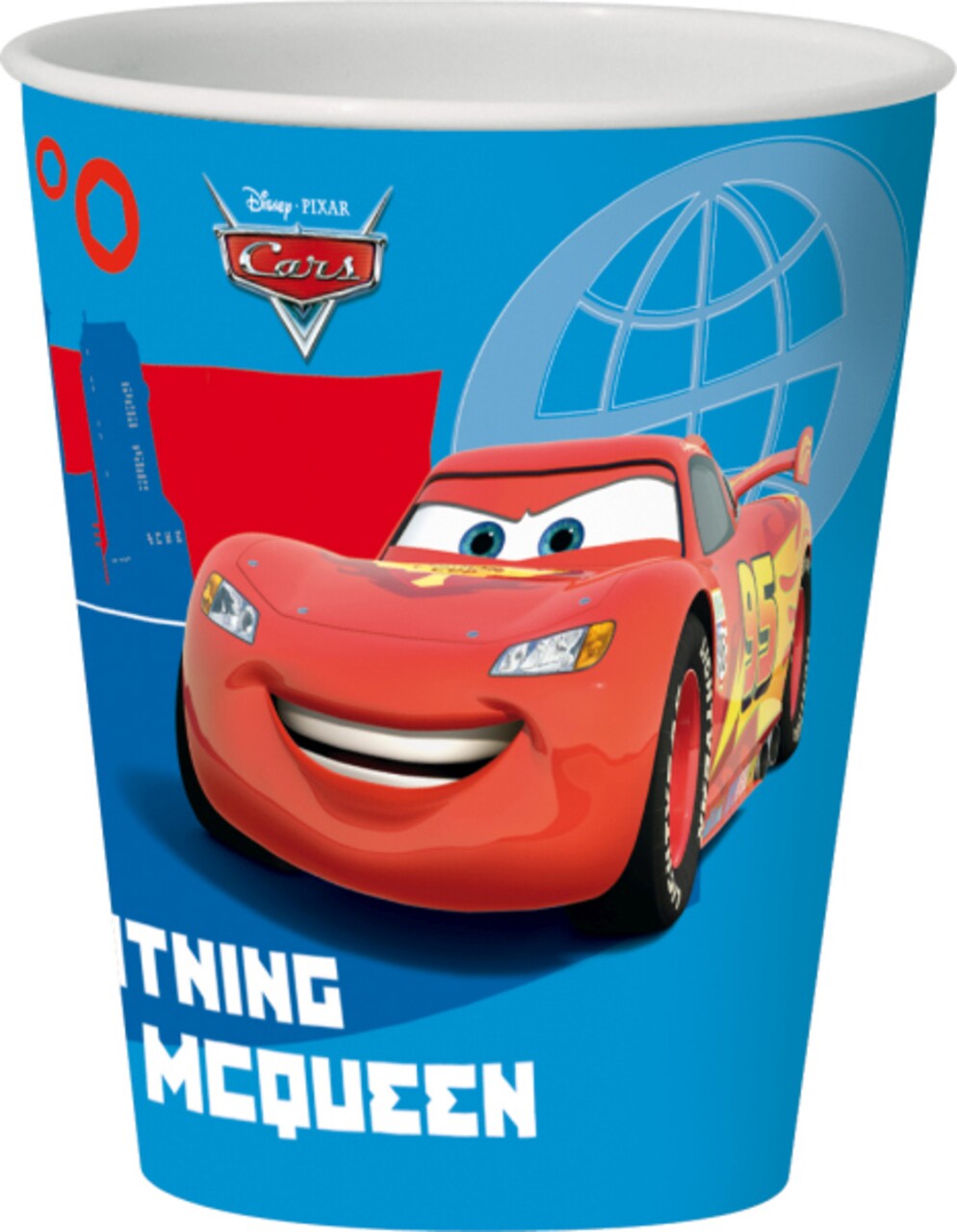 Pahar 3D Cars, Disney, 350 Ml, Plastic