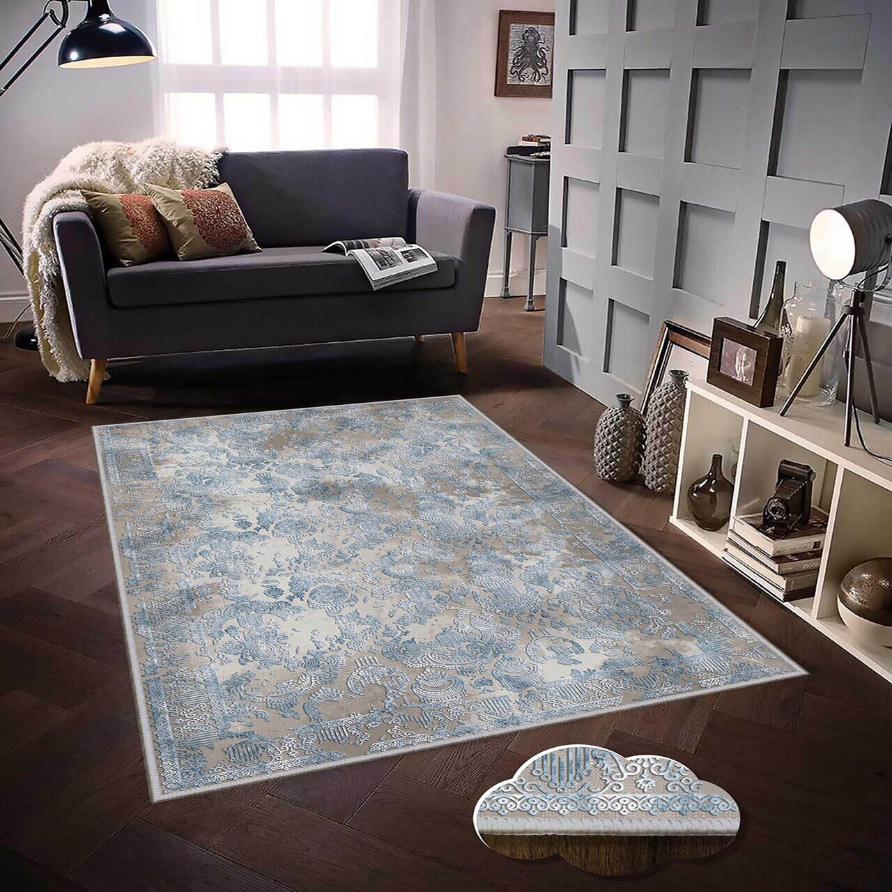 Covor Eexfab797 140x220 cm Poliester Multicolor