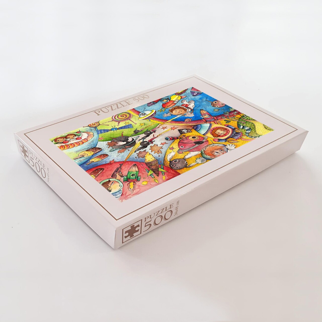 Puzzle, Wallxpert, PZL_0137_500, Multicolor - view 4