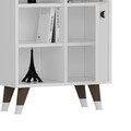 Dulap multifunctional, Olivia, Stella, 60 x 105 x 29.6 cm, pal melaminat, alb