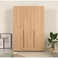 Dulap pentru haine, Vella, Lody, 135 x 200 x 51.5 cm, pal melaminat, stejar