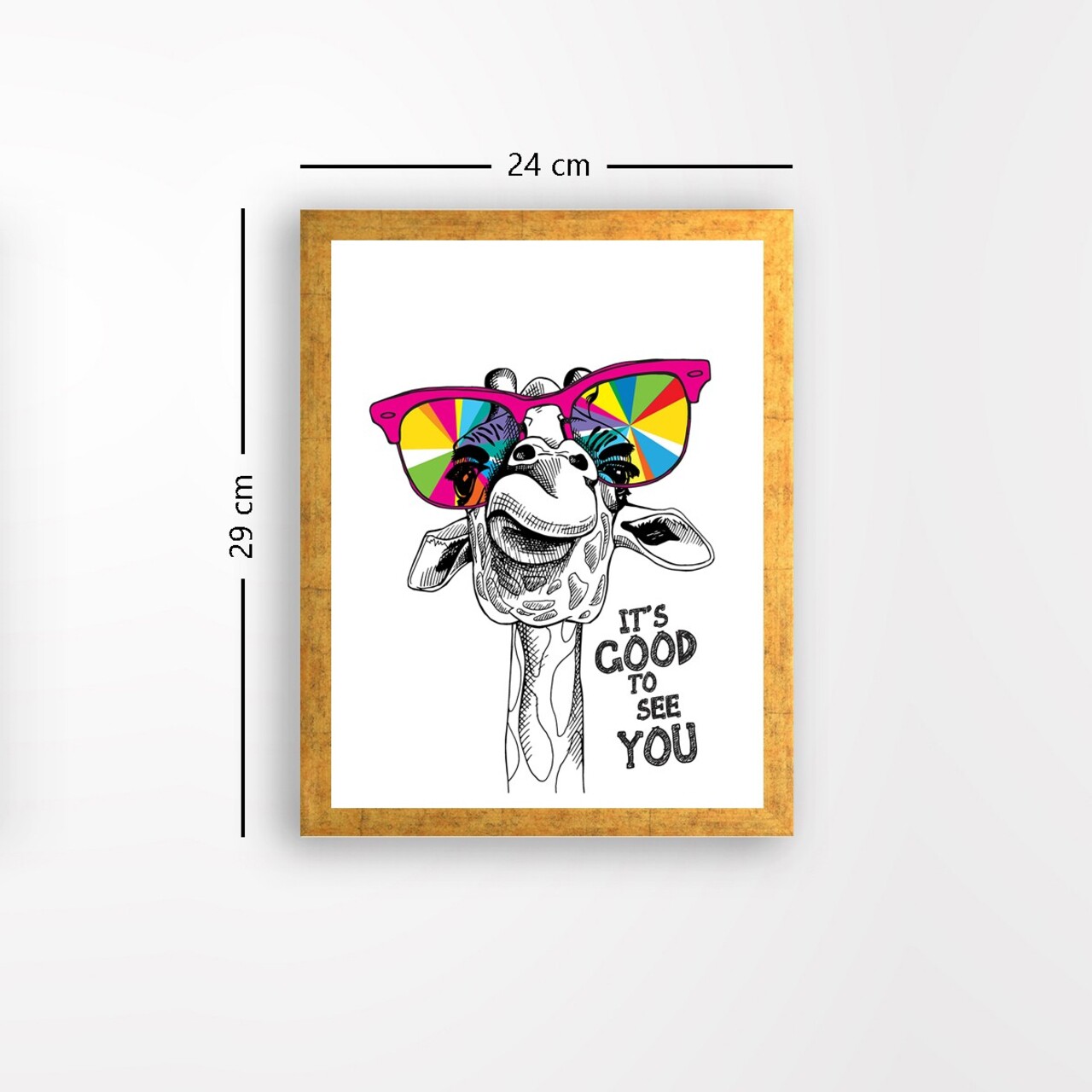 Tablou decorativ, AC1032846010, Cadru: 100% LEMN (Grosime: 2 cm), Multicolor - view 2