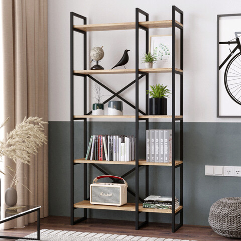 Corp biblioteca, locelso, vg4, 87.5x175x30 cm, maro