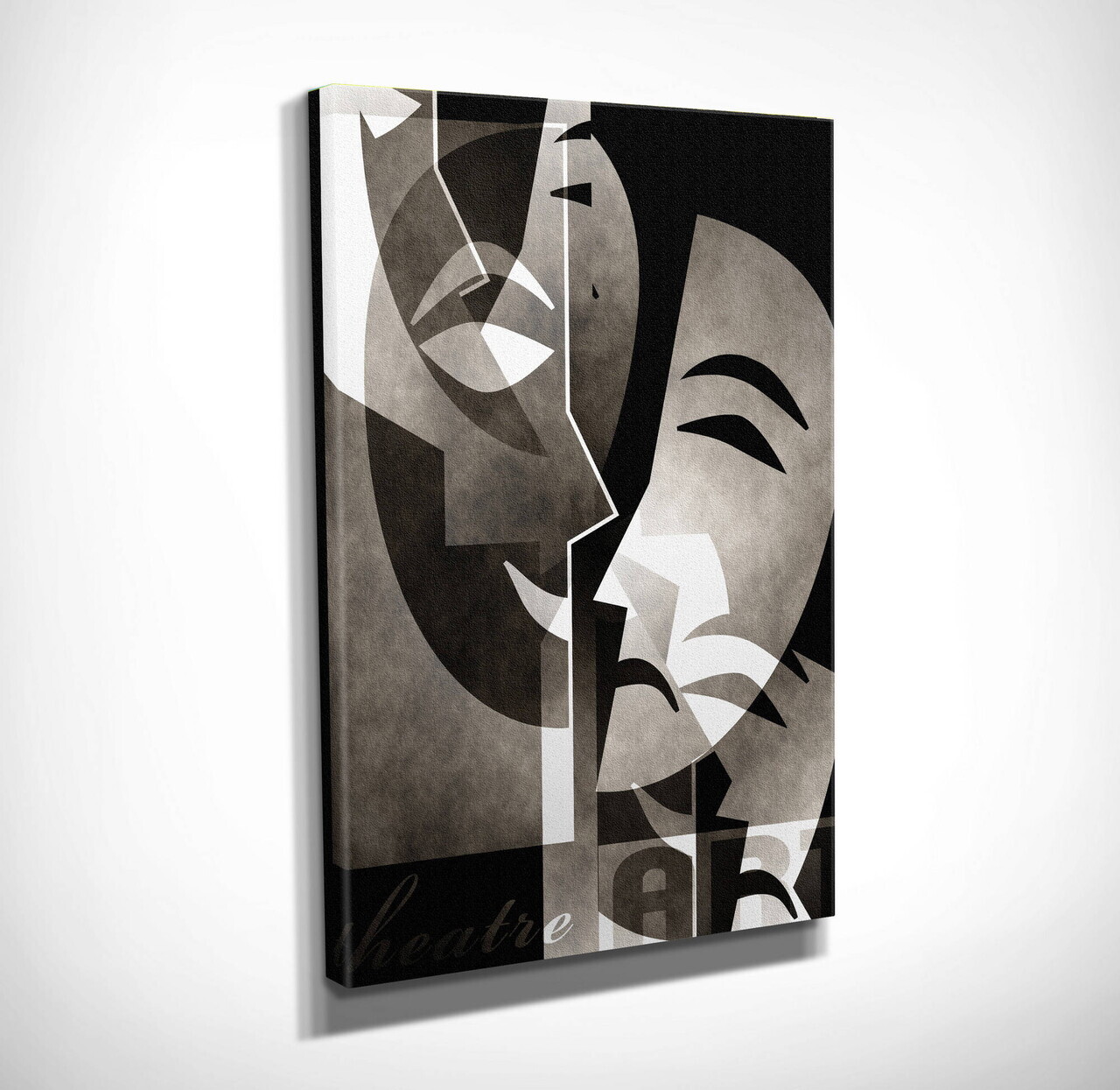 Tablou decorativ, DC054, Canvas, 30 x 40 cm, Multicolor — imaginea 3