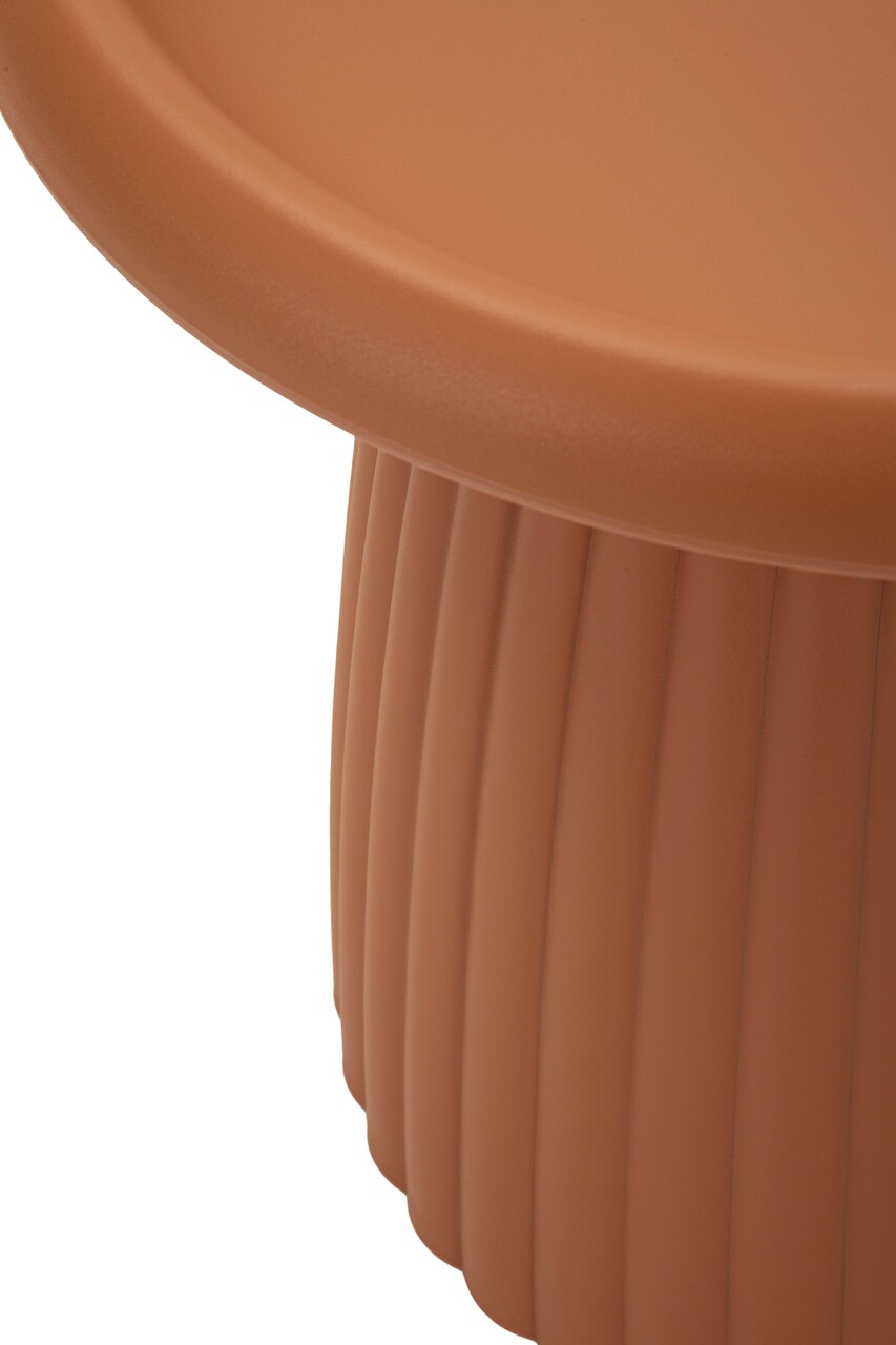Masuta de cafea, Mauro Ferretti, Geax, 50x45 cm, utilizare interior / exterior,  plastic, rosu - view 5